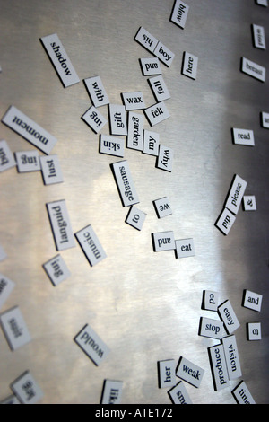 Magnetic Poetry Magnetic Poetry - Image ATE172 © Elly Godfroy